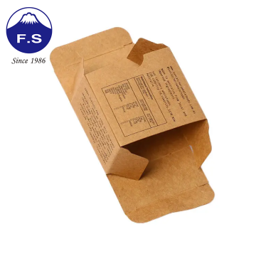 Food Grade Brown Kraft Paper Cookie Candy Box