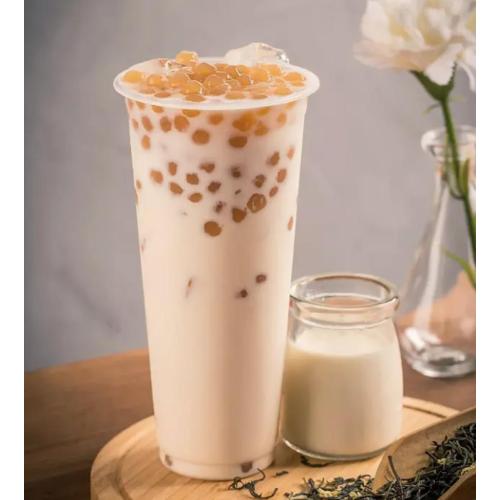 Gefrorenes Kaffee Golden Boba Essen