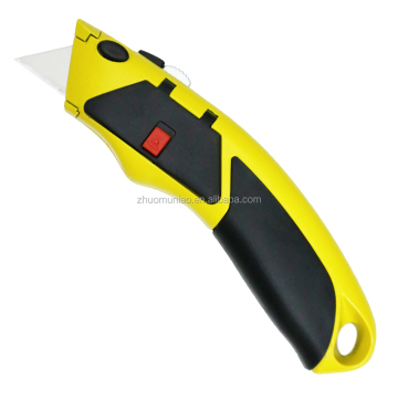 Coltello resistente multifunzionale della custodia della carta da parati durevole con 5 lame impugnatura in gomma morbida TPR