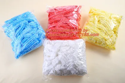 Elastic caps, EAR WATER CAP, Shower caps, Hair Salon Disposable, Clear Spa CAP, Home Shower Bathing Elastic Cap