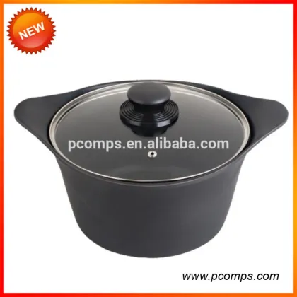 2015 Latest Korean Diecasting Aluminum-Casserole Electric Teflon Non-stick Casserole On Sale