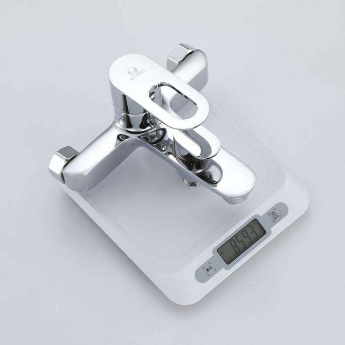 Electroplating Single-lever Shower Mixer