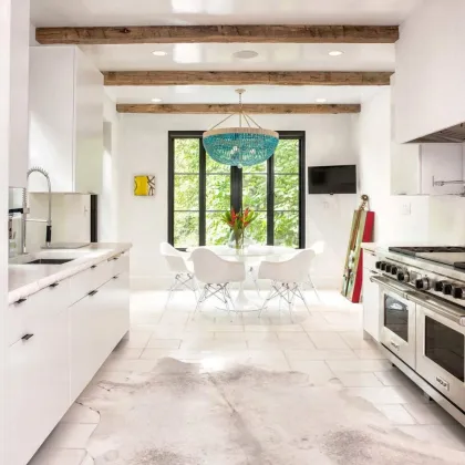 Vintage Solid Wood Kitchen Cabinets