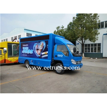 Foton P4 LED écran levé Affichage camion Publicité de panneau - Chine  Chariot à écran LED, chariot publicitaire LED