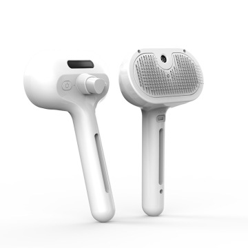 USB One-touch Pet Spray Comb for De-shedding and Grooming