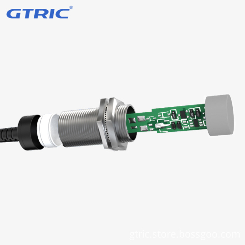 GTRIC M12 Series: 12V Non-Contact 3-Wire NPN IP67 Metal Inductive Proximity Sensor