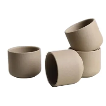 Japanese Style Customized Ceramic Cup Set for Espresso, Coffee, Tea & Small Beverages