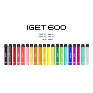 600 пухов одноразовые Iget Shion