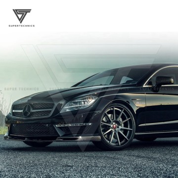 Carbonfaserlippe im Vorstain-Stil für Mercedes-Benz CLS-Klasse W218 AMG CLS63 2012-2013