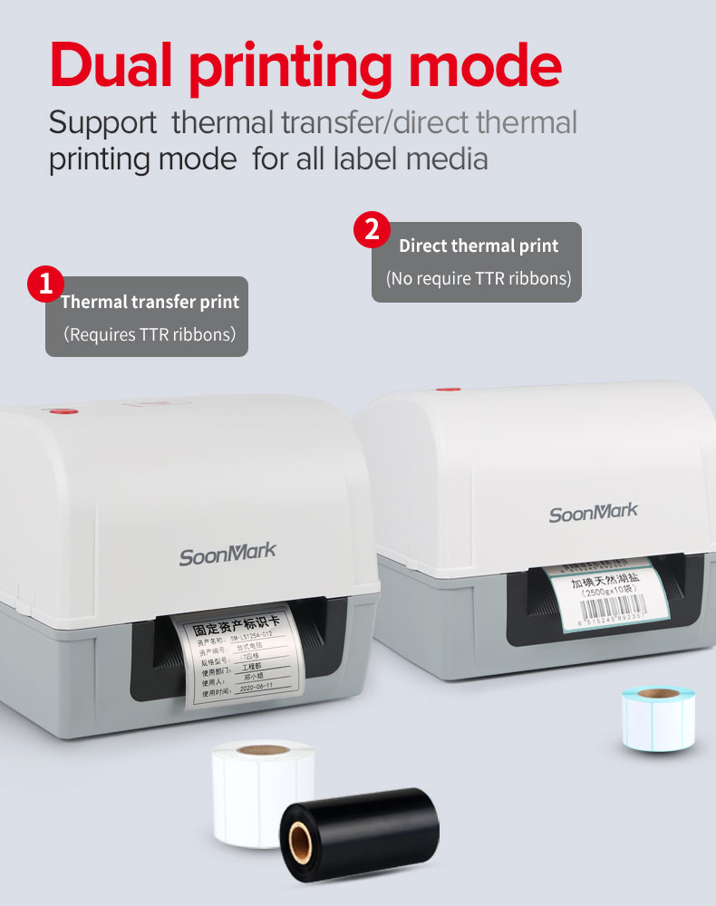 Thermal Label Printer with auto cutter