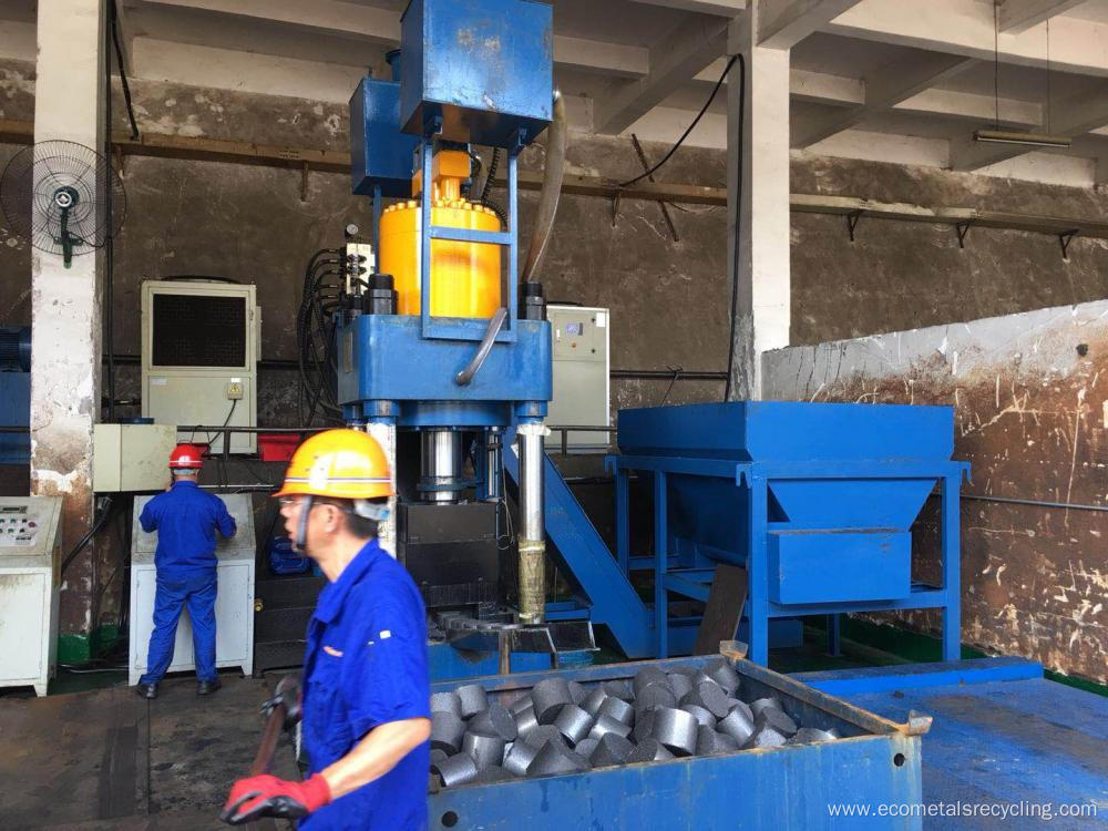 High Pressure Scrap Iron Chippings Briquetting Machine