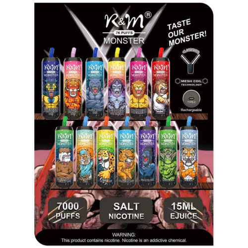 Vape desechable Vape Mayor Monster 7000 Puffs