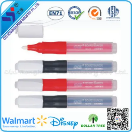 Promotional Stationery Dry Erase Whiteboard Marker Pen With Cap