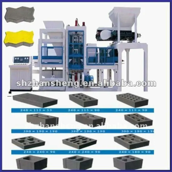 QT8-15 Hollow concrete block machines,paver making machines