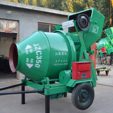 Hot Sale JZC350 Electric Motor Concrete Pan Mixer