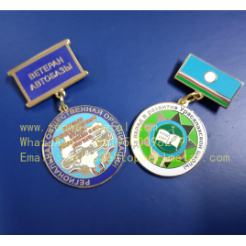 Medals Badges Hard Enamel for Souvenirs pins