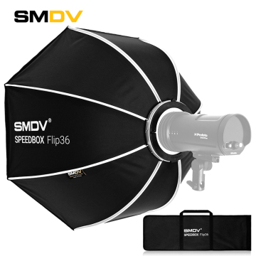 SMDV Speedbox Flip36 Softbox per Bowens, Profoto, Elinchrom e Broncolor Studio Flashs