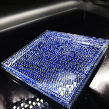 Decorative Laminated Glass with Metal Weave Wire Mesh