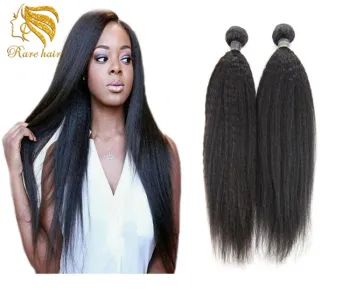 Wholesale Price Crochet Braiding African Kinky Straight Human Virgin Hair Weaves