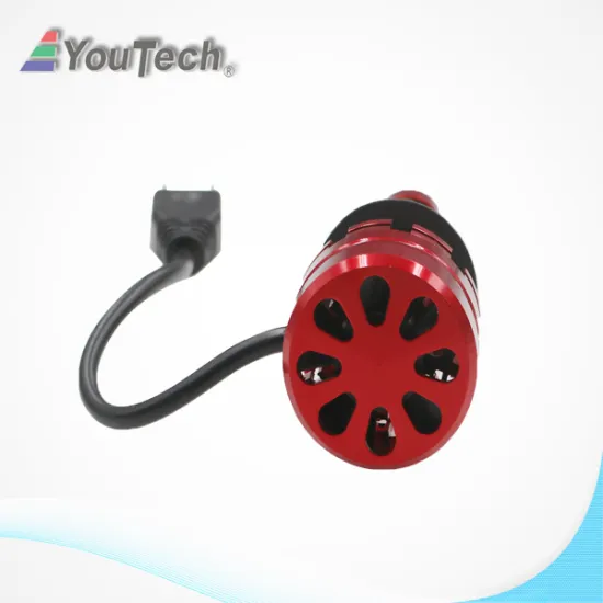 X9 H7 COB red led headlight