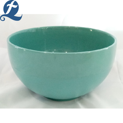 Dinnerware solid color smooth surfece ceramic bowl