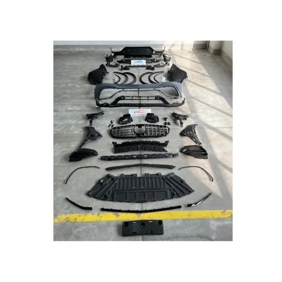 Mercedes-Benz GLC Class X253 (2016-2019) Coupe - Front Face and Rear Bumper Accessories for GLC63 AMG