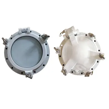 White Marine Round Portholes for Boats and Yachts (200-400mm)