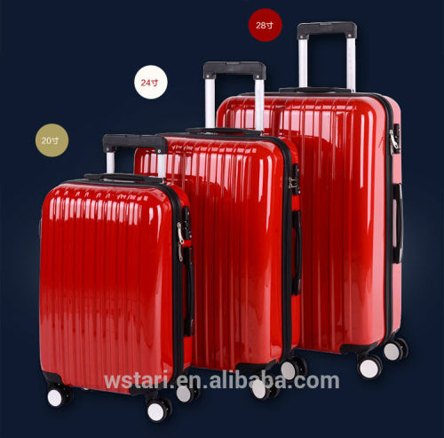 Trolley luggage travel bag ultra-light airplane wheels ABS luggage check box suitcase20"24"28"