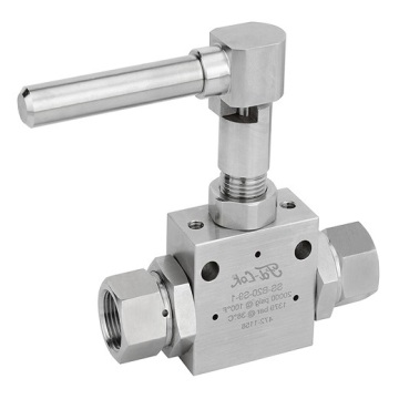 Válvula de bola de acero inoxidable de alta presión B20 Tipo 20000PSI - Swagelok equivalente