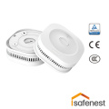 White Color Wireless Interconnected Smoke Alarm with wifi