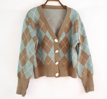 Diamond Ladies Knit Sweater Wholesale