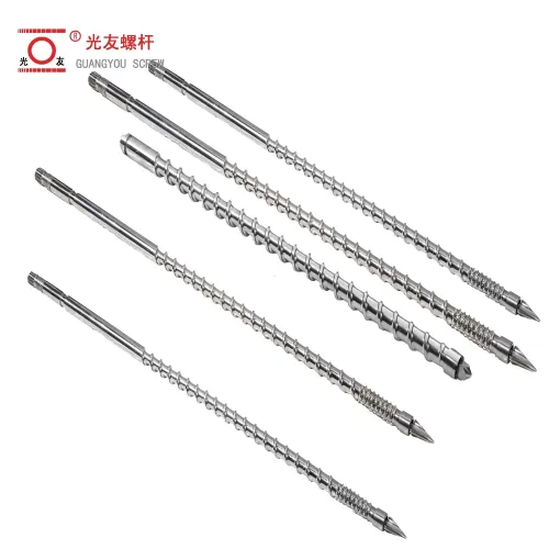 Bimetallic screw at bariles silindro para sa mga machine ng paghubog ng iniksyon