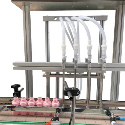 Automatic 4 Nozzle Bottle Filling and Sealing Production Line for Perfume and Aromatics
