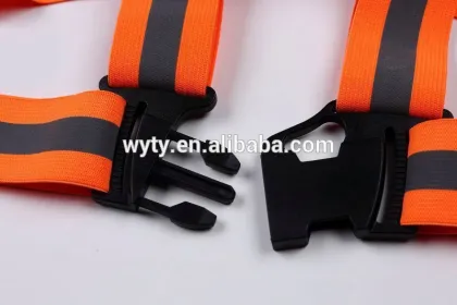 Supply high quality safety reflective elastic belt warning belt factory best price elastic belt