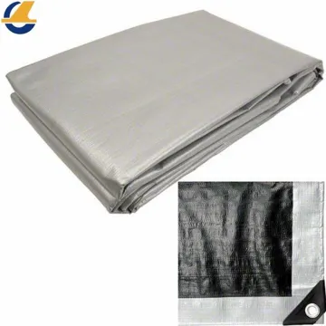 Poly tarpaulin coated fabric laminated plastic