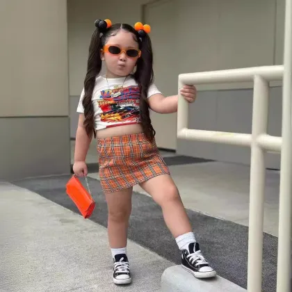 2024 Children's Clothing: Girls' 2-Piece Sets and Kids' Fashion Collections