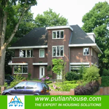 C Channel Light Gauge Steel Prefabricated Villa House