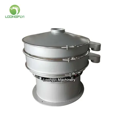 Loongyi salt earth circular sieving machine