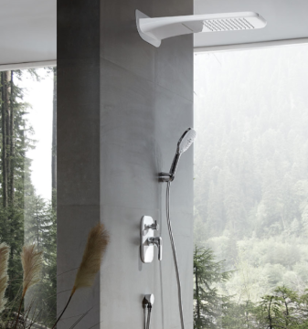 Concealed shower head for home