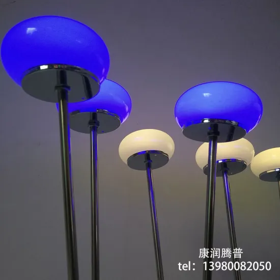 Blue And White Ball Lights