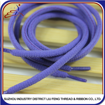 6mm Custom Colored Polyester Oval Shoe Laces
