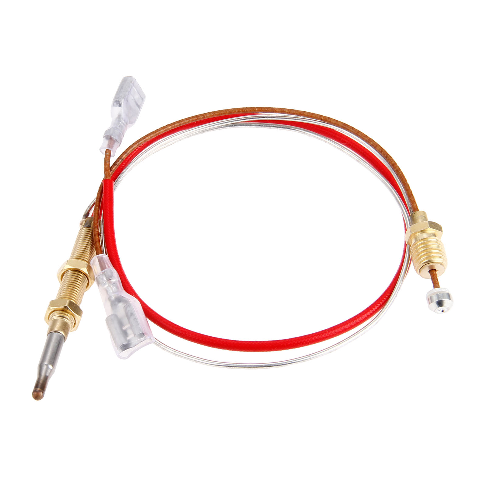 1 Pc 410mm Universal Thermocouple for Outdoor Gas Patio Heater M6*0.75 Thread on Head M8x1 End Connection Fireplace Stoves Parts