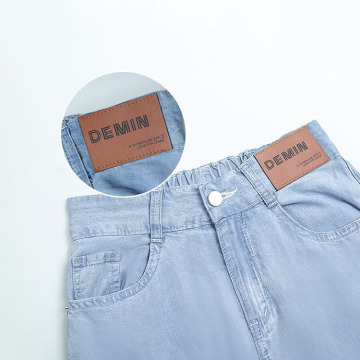 High Quality Genuine Leather Labels for Hats and Jeans