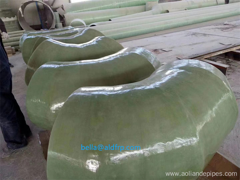 Epoxy Resin pipe fittings GRE FRP GRP elbow