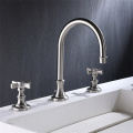 Arc spout ມີລູກບິດຂ້າມ faucet ອ່າງ