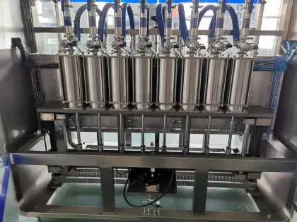 Customized Edible Gear Oil Filling Bottling Line
