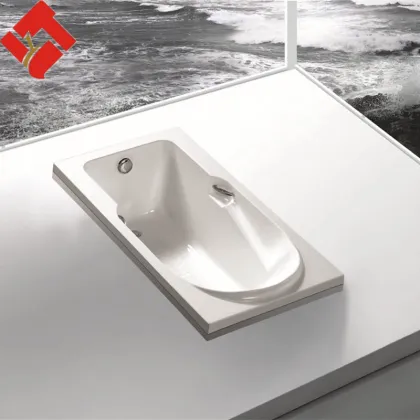 sanitary ware plastic free standing bathtub