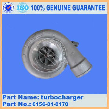 PC400-7 PC400LC-7 PC450LC-7 turbocharger 6156-81-8170