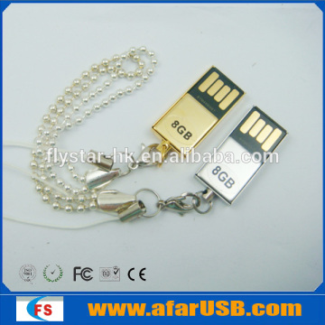 Bulk Cheap USB 2.0 Metal USB Flash Drive Mini USB