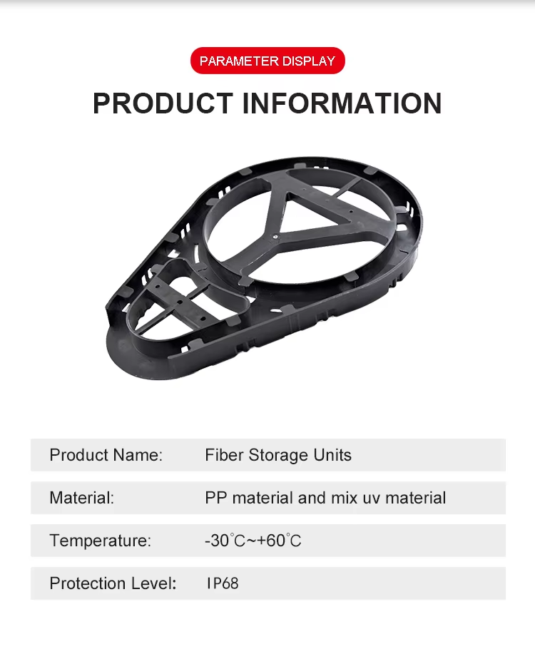 Fiber Cable Storage Bracket